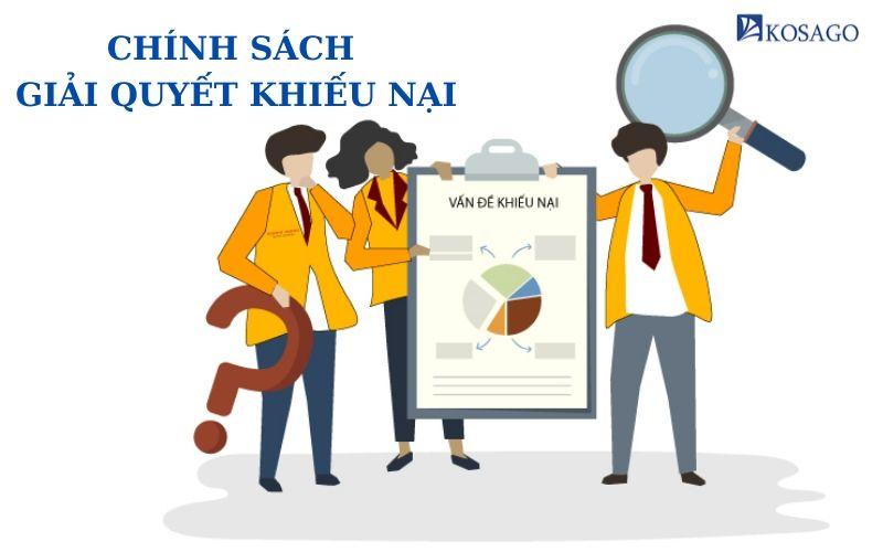 Chính sách xử lý khiếu nại